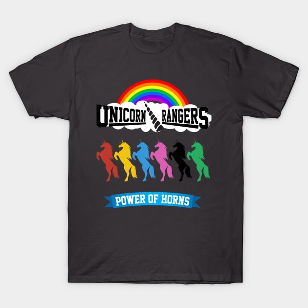 Unicorn rangers T-Shirt by lord3ligor